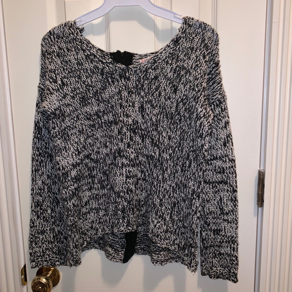 Vintage Havana Zip back sweater